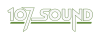 107 Logo MAY2026 Trans BG letters white green outline